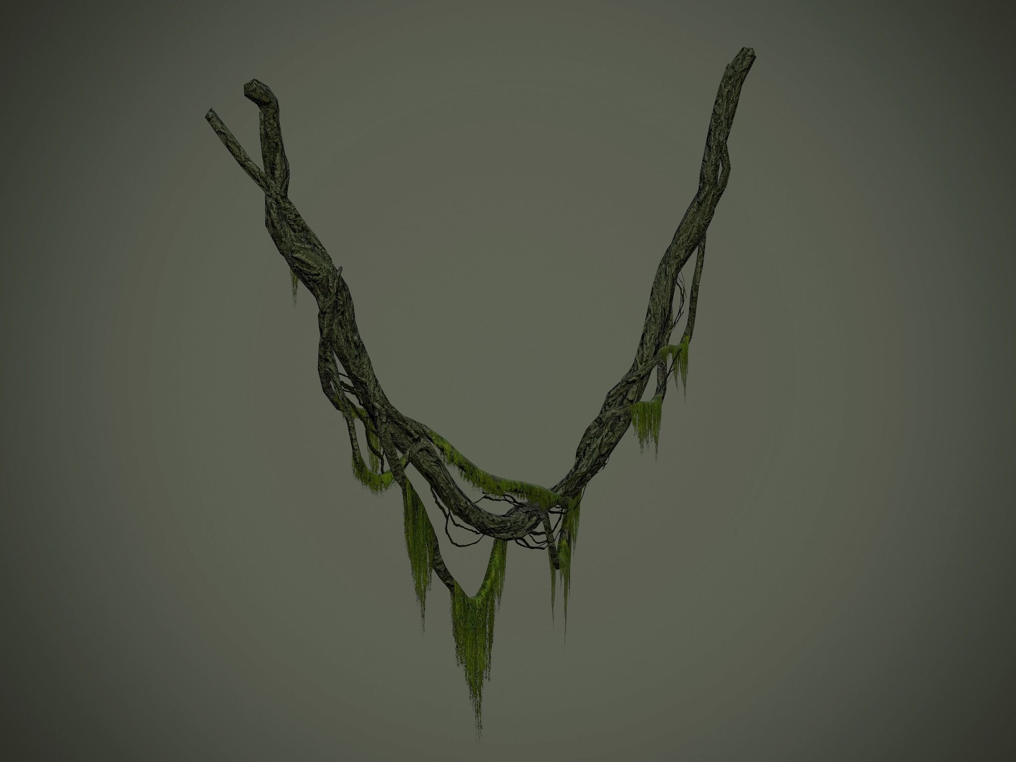 Nature Assets - Forest Vines Pack Low-poly 3D model_38