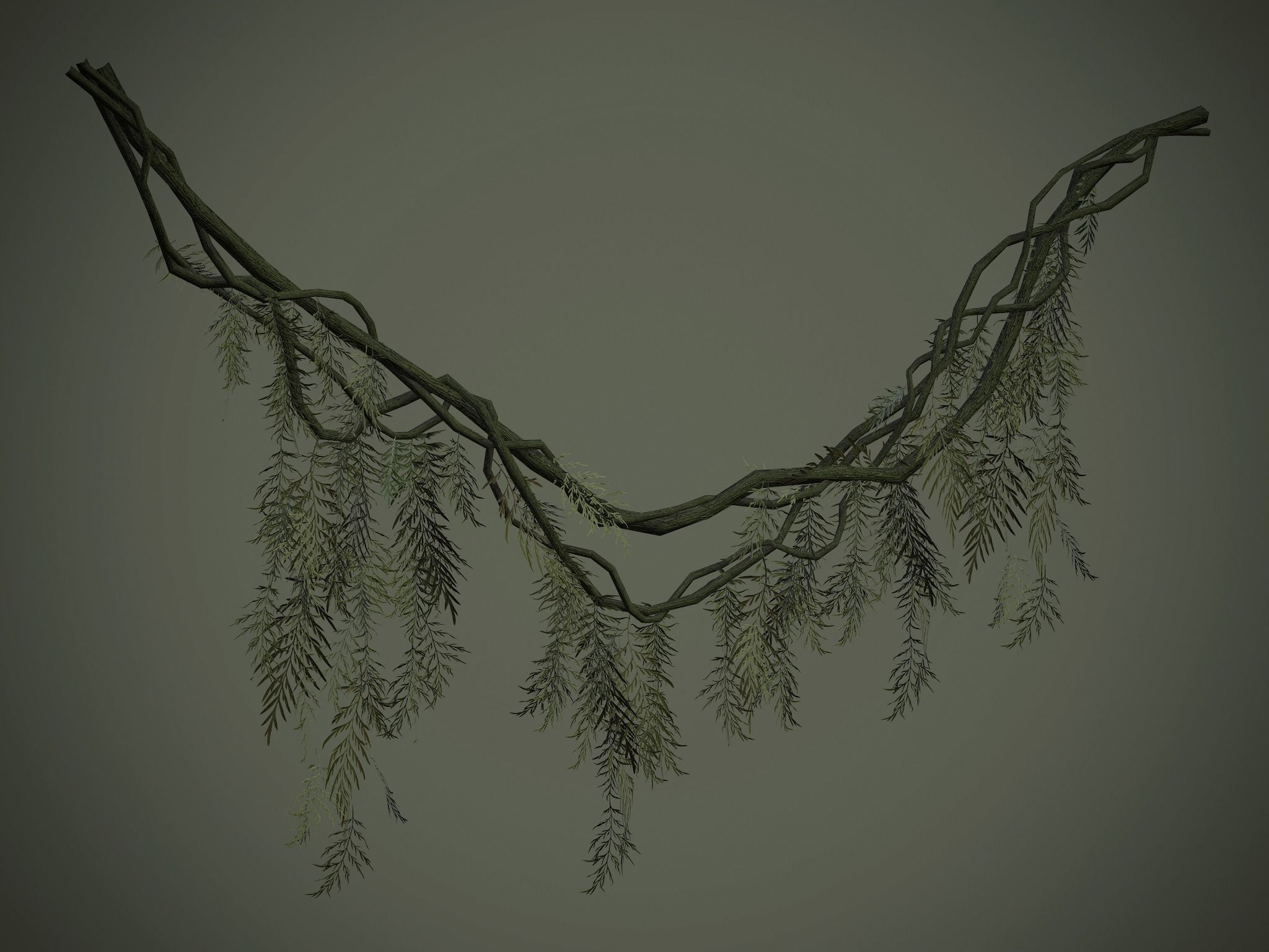 Nature Assets - Forest Vines Pack Low-poly 3D model_55