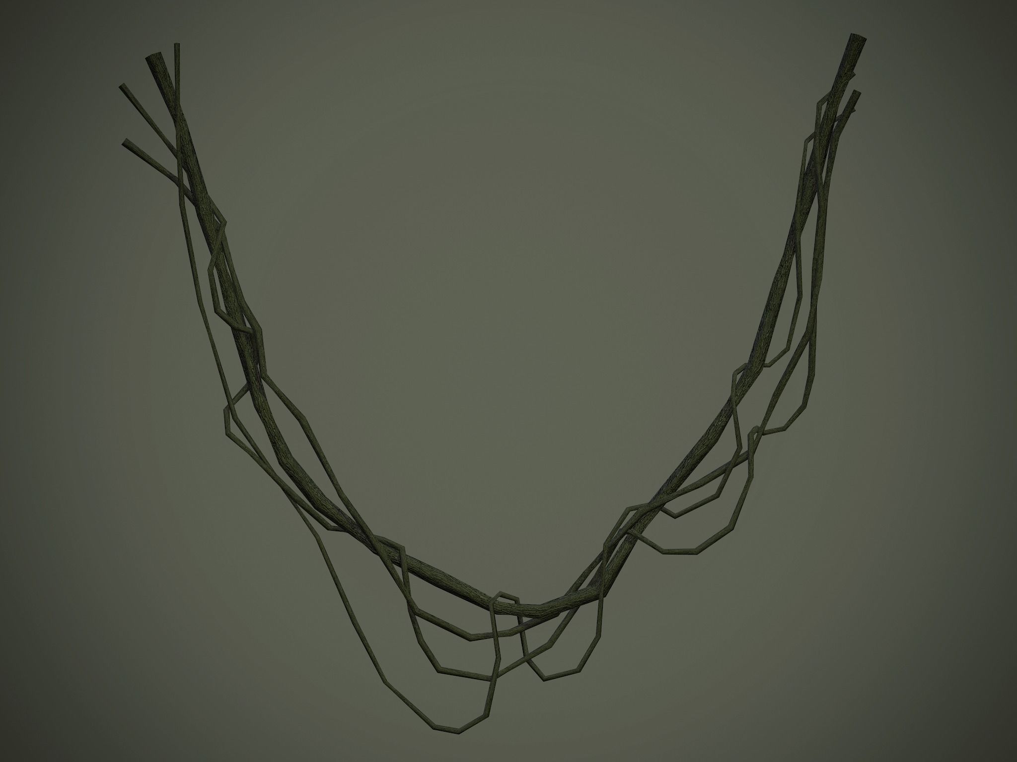 Nature Assets - Forest Vines Pack Low-poly 3D model_52