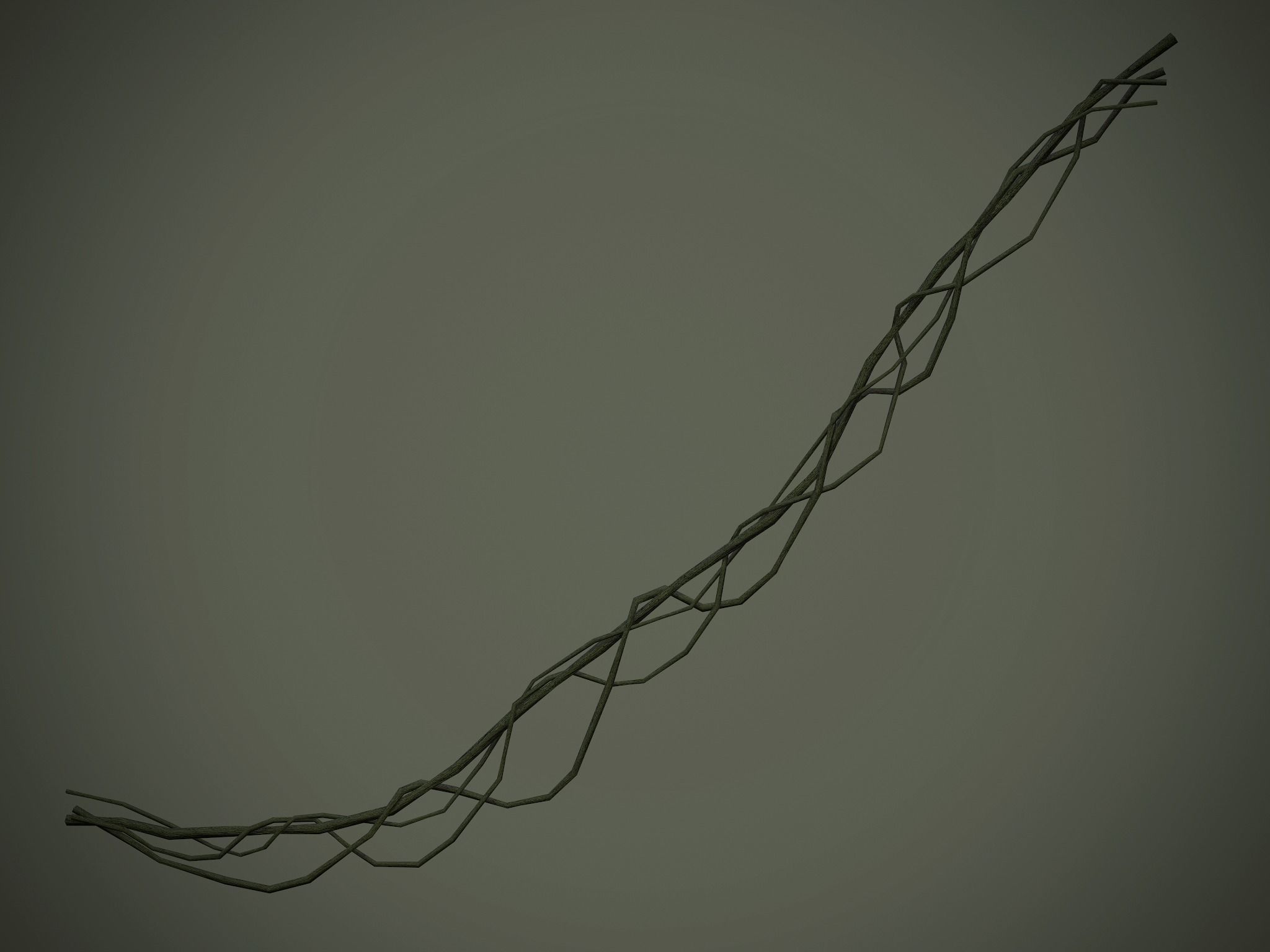 Nature Assets - Forest Vines Pack Low-poly 3D model_50