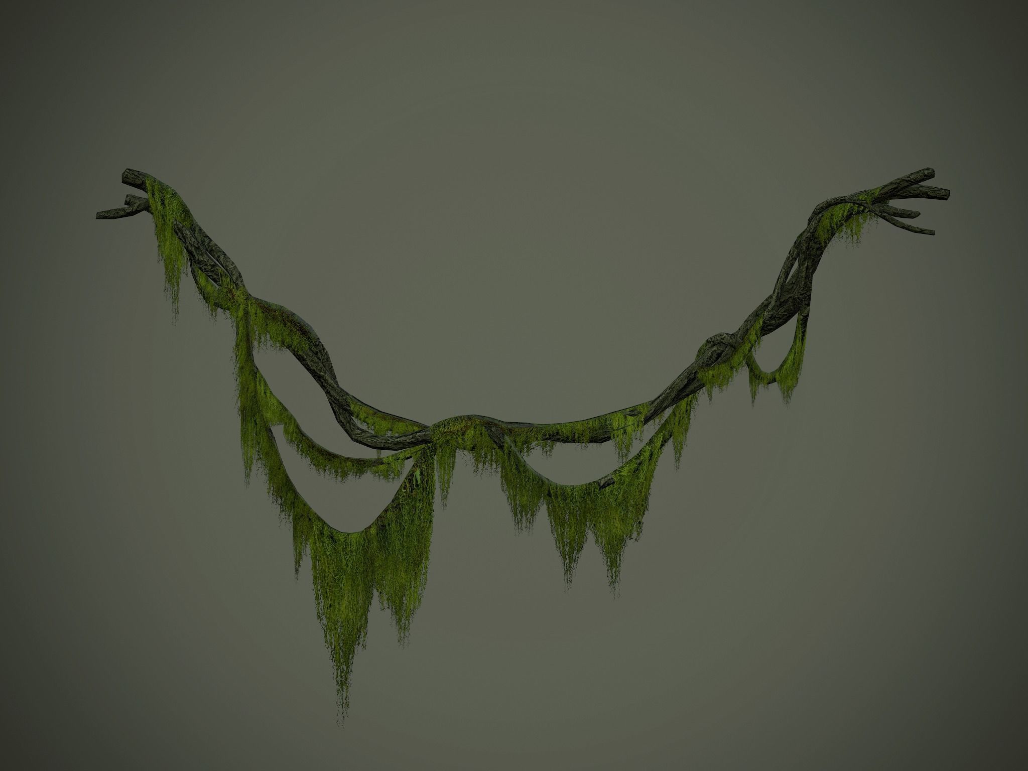 Nature Assets - Forest Vines Pack Low-poly 3D model_32