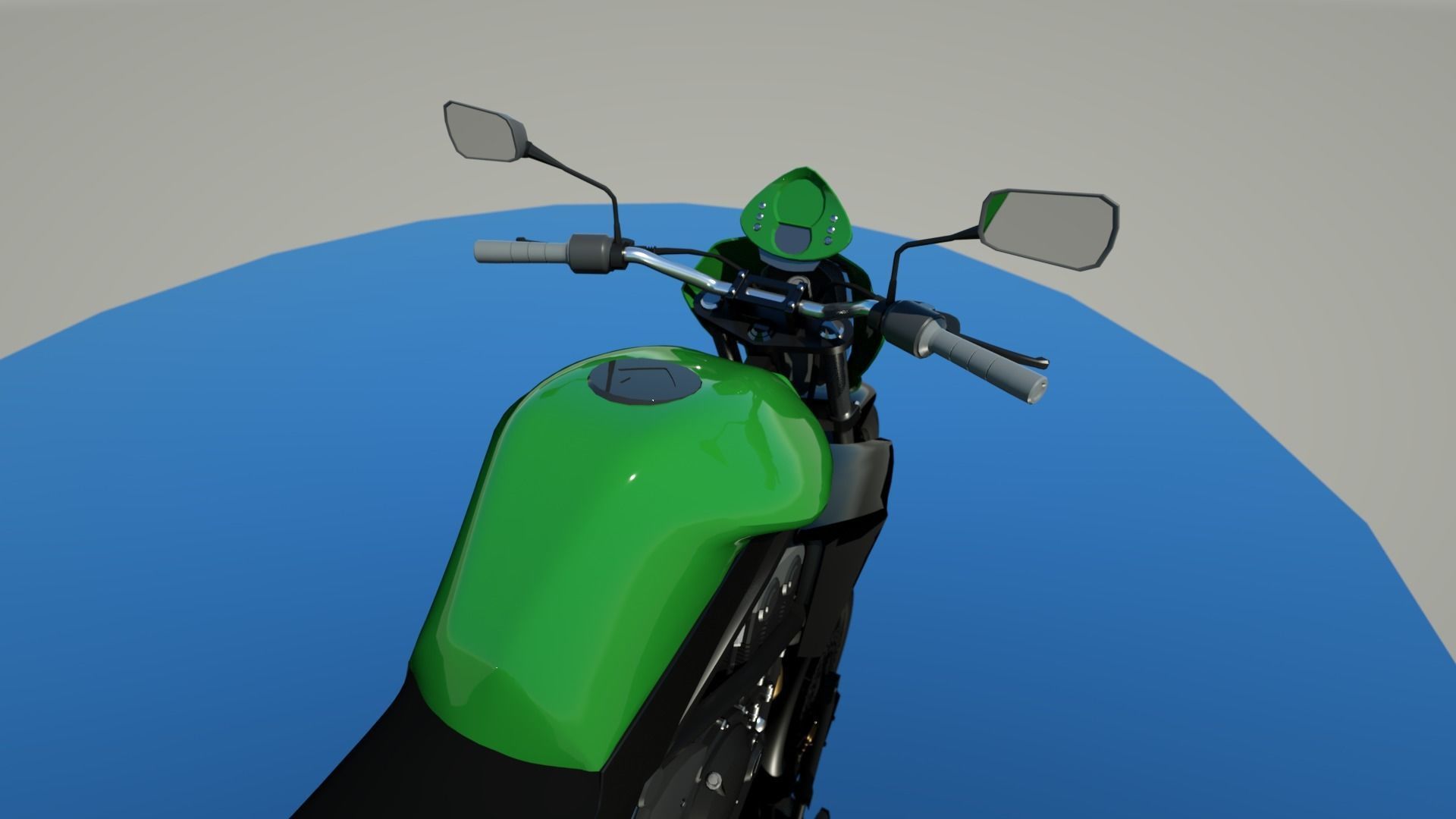 Kawasaki ER7 3D model | CGTrader