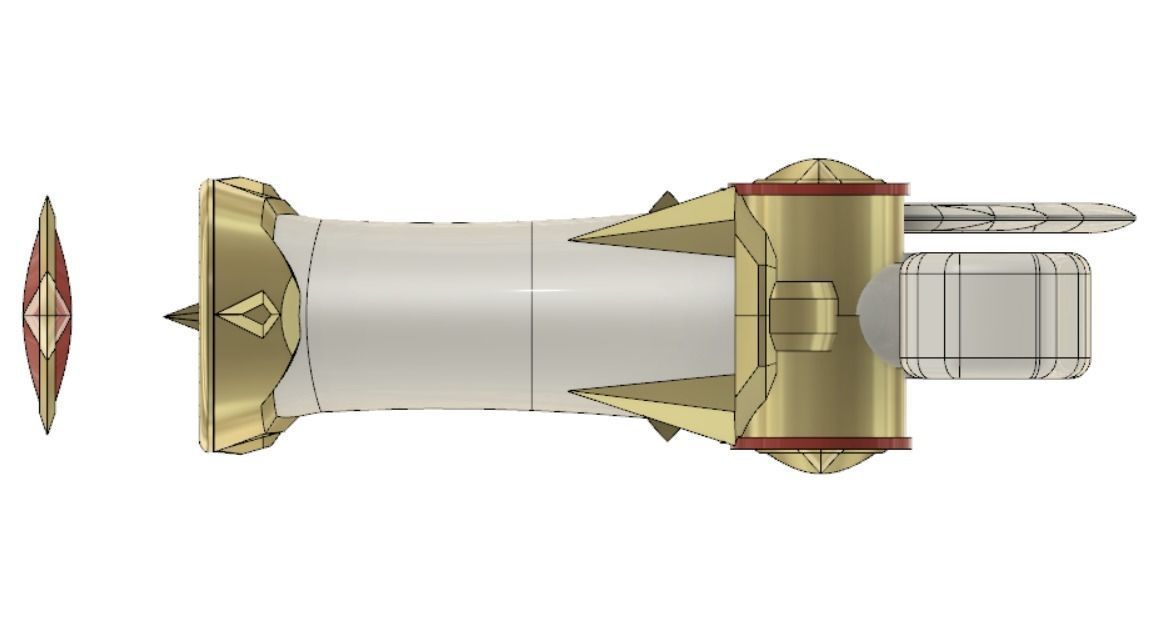 League of Legends Star Guardian Miss Fortune Gun 3D print model_4