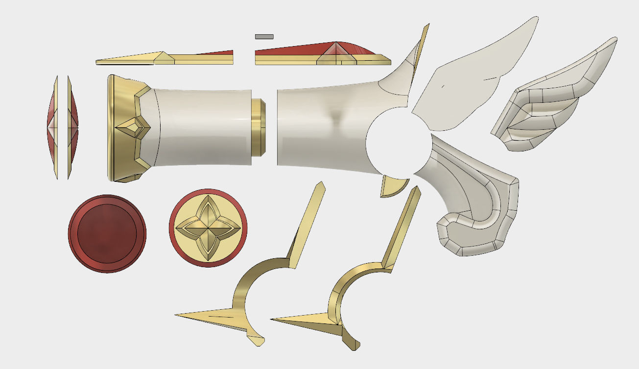 League of Legends Star Guardian Miss Fortune Gun 3D print model_1