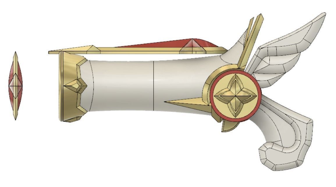 League of Legends Star Guardian Miss Fortune Gun 3D print model_2