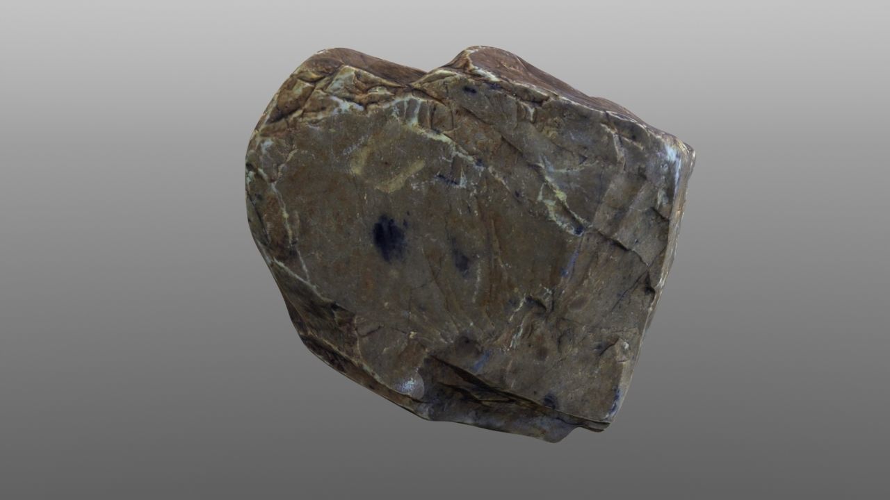 Rock low poly 3D model Low-poly 3D model_6