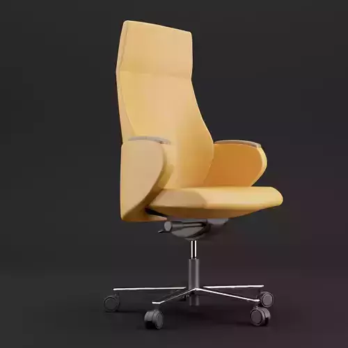 Modern leather office chair