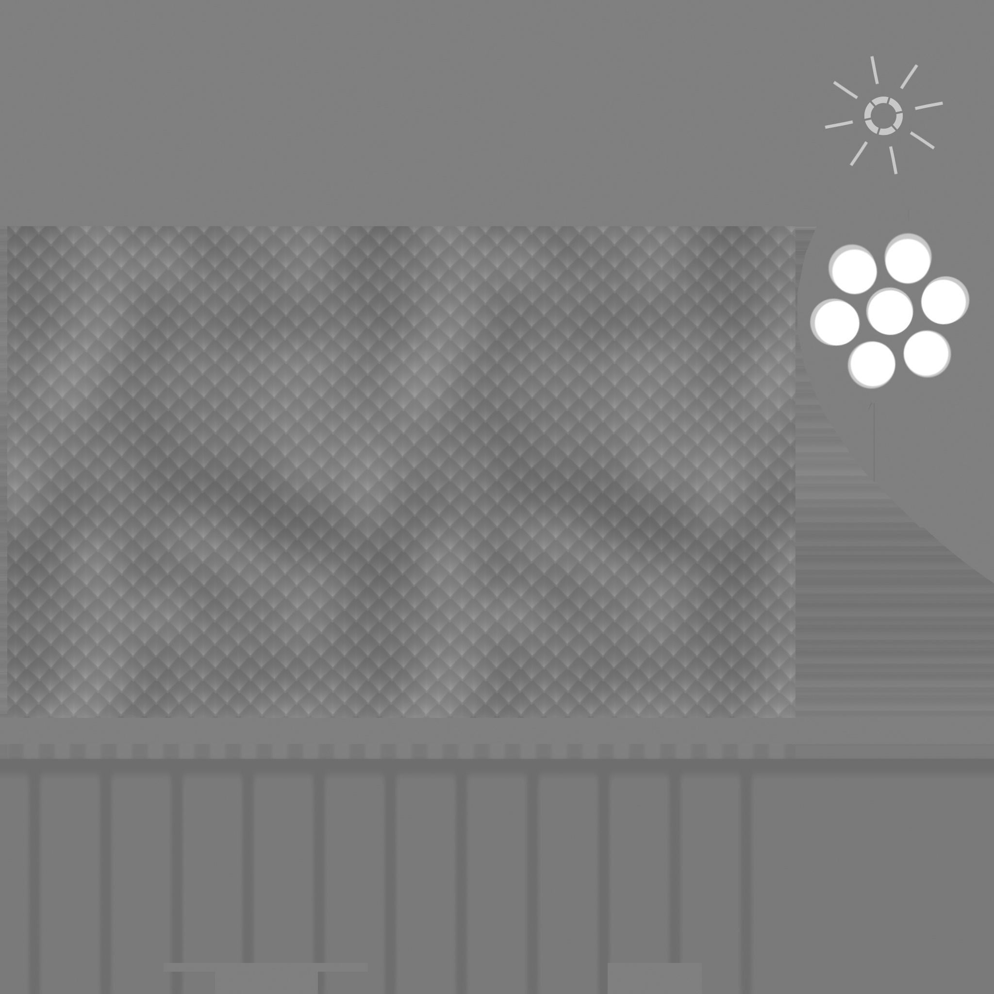 Red Aluminum Led Torch Low Poly Game Ready PBR Low-poly 3D model_14