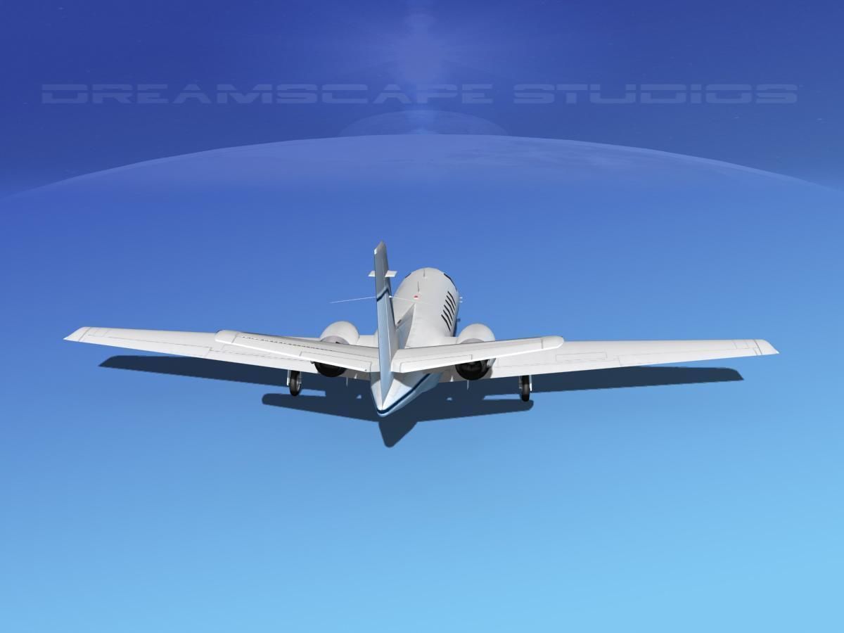 Cessna C550 Citation II V03 3D model_6