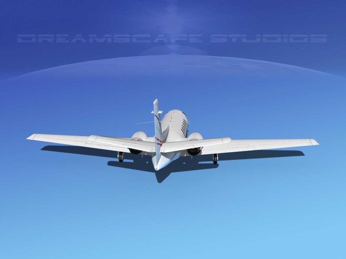 Cessna C550 Citation II V15 3D model_6