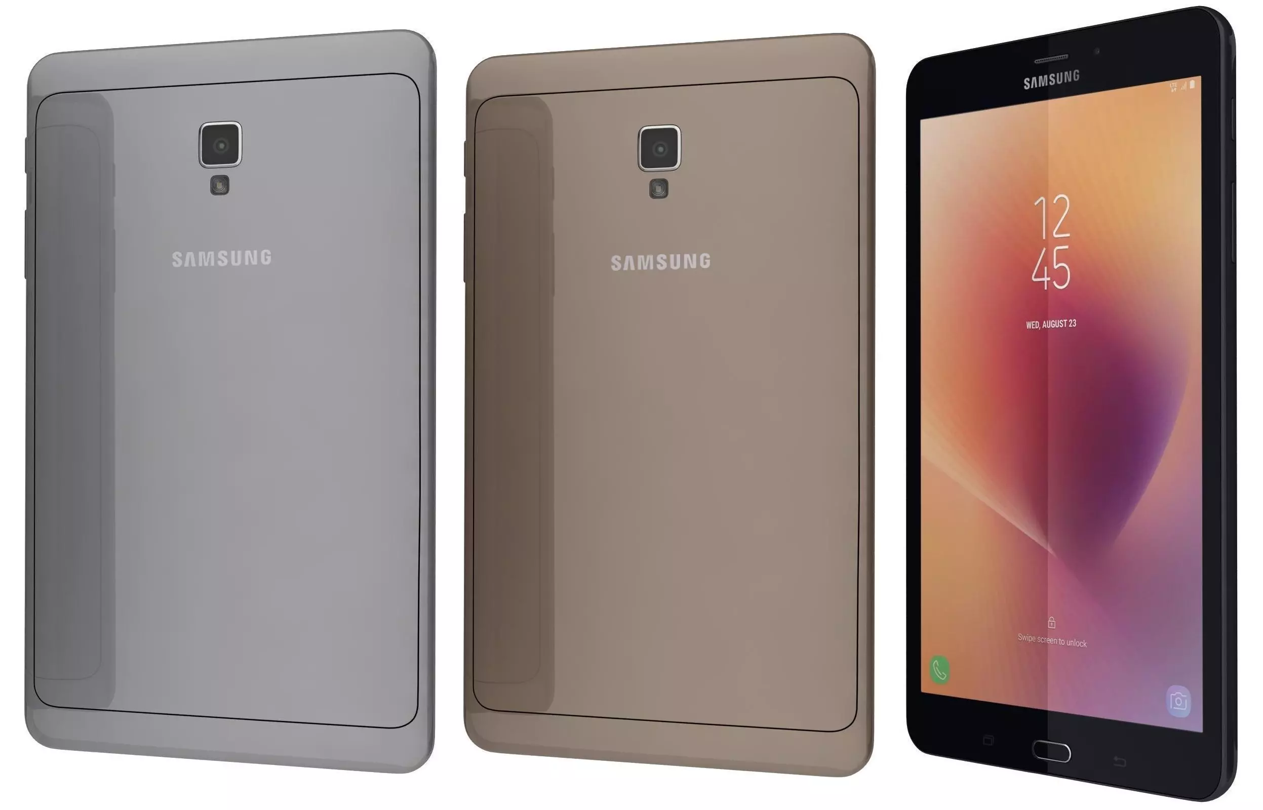 Samsung Galaxy Tab A 8 0 All Colors 3D model