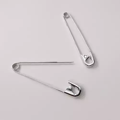 Safety Pin 3D model