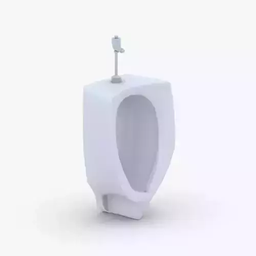 1620 - Urinal Low-poly 3D model