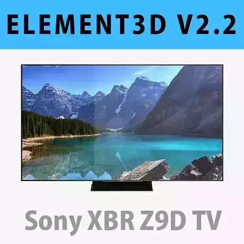 E3D - Sony XBR Z9D TV 3D