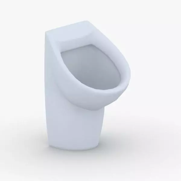 1628 - Urinal Low-poly 3D model_0
