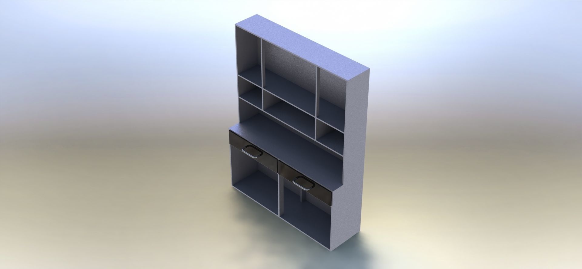 Kitchen Cabinet - Armario de Cozinha 3D model_1