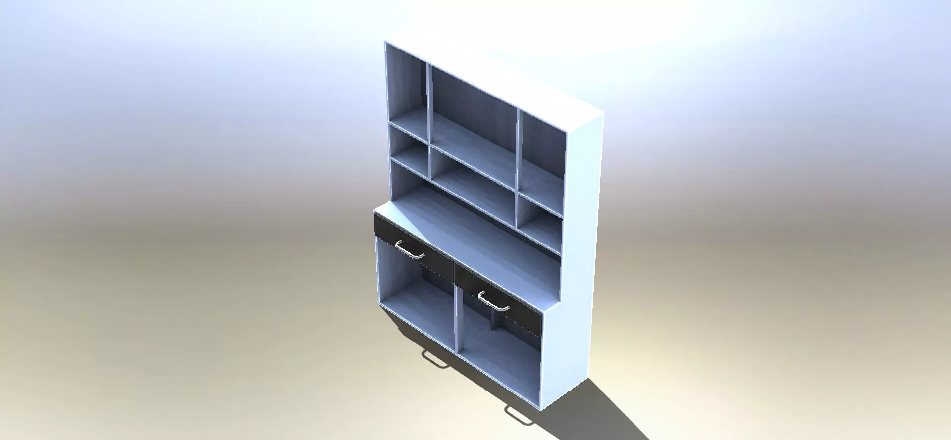 Kitchen Cabinet - Armario de Cozinha 3D model_0