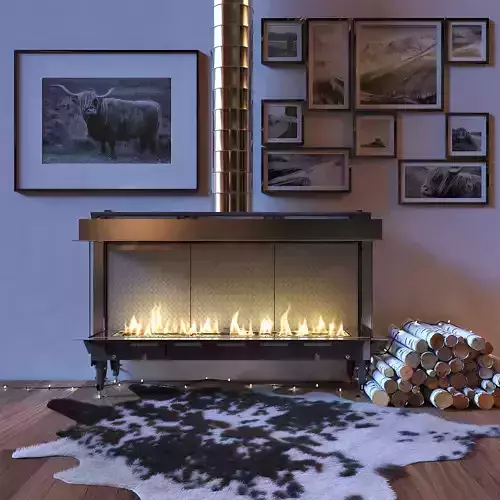 PLANIKA Valentino 1300 01 with ANIMATED FIRE