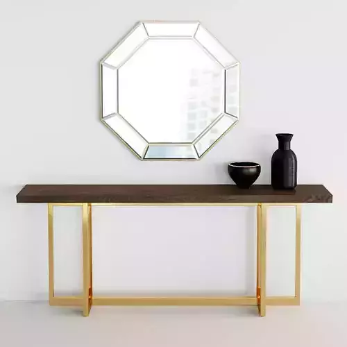 Modern Mirror Console