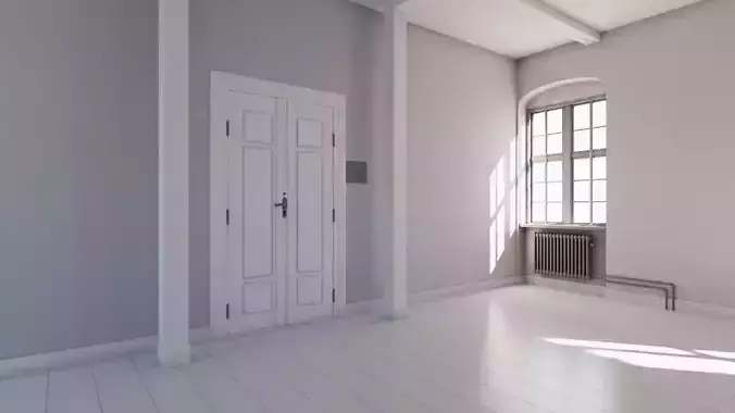 Modern Factory Interior 3D model