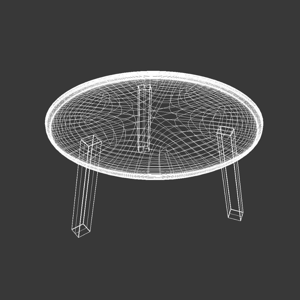 Escamp Tables 3D model_4