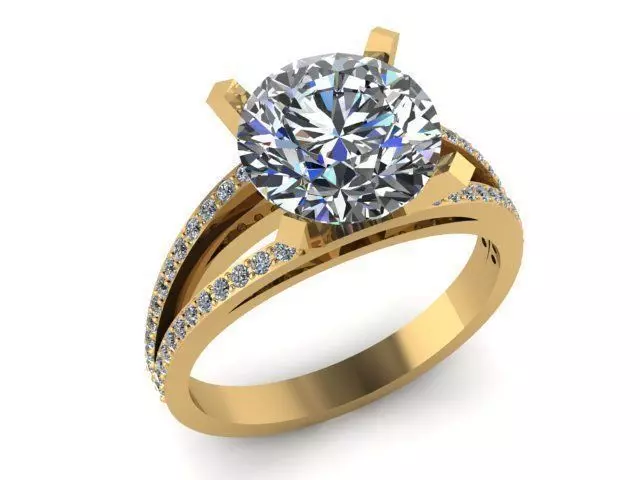 Ring T00792 3D print model_0