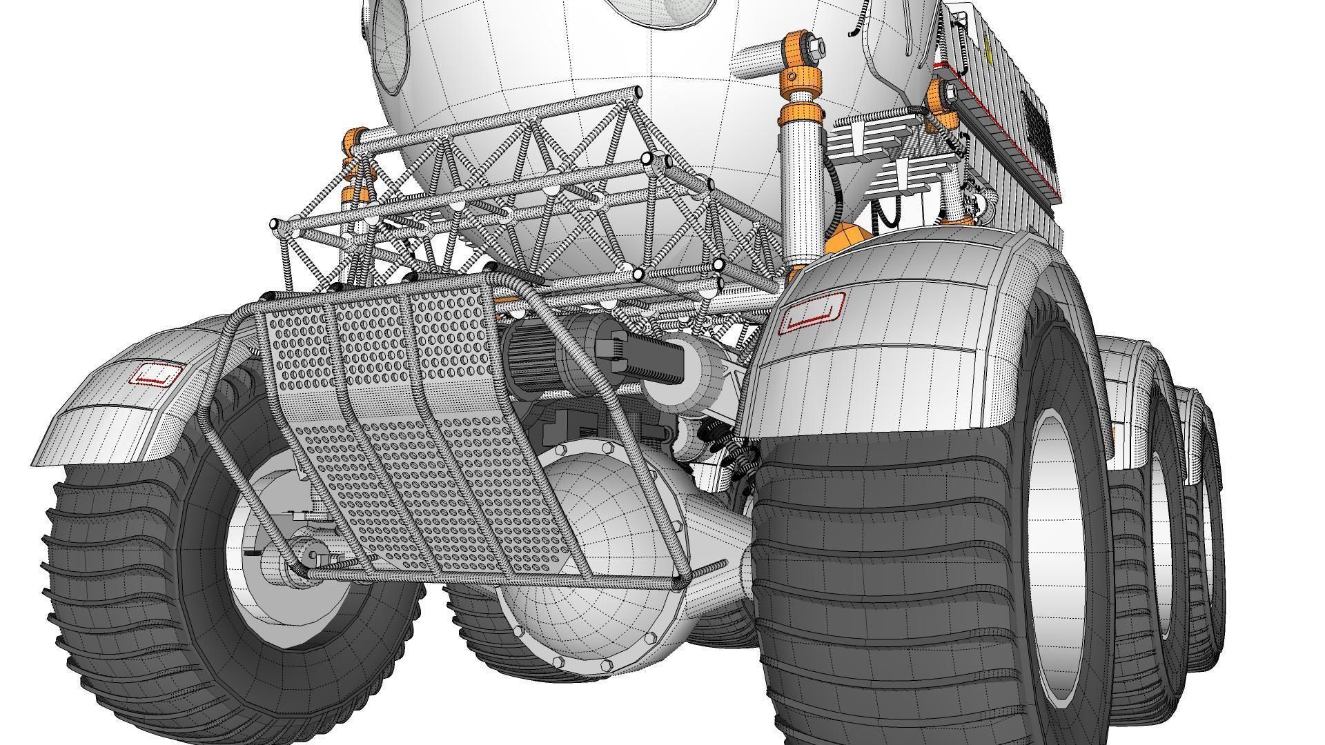 STAR COPS MOON ROVER  3D model_37