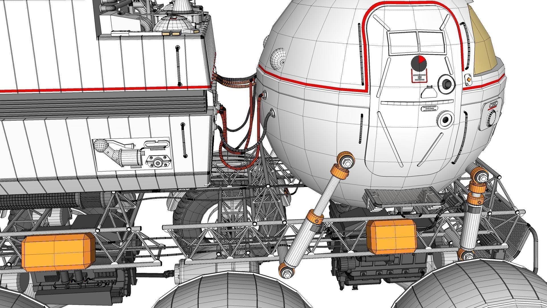 STAR COPS MOON ROVER  3D model_47