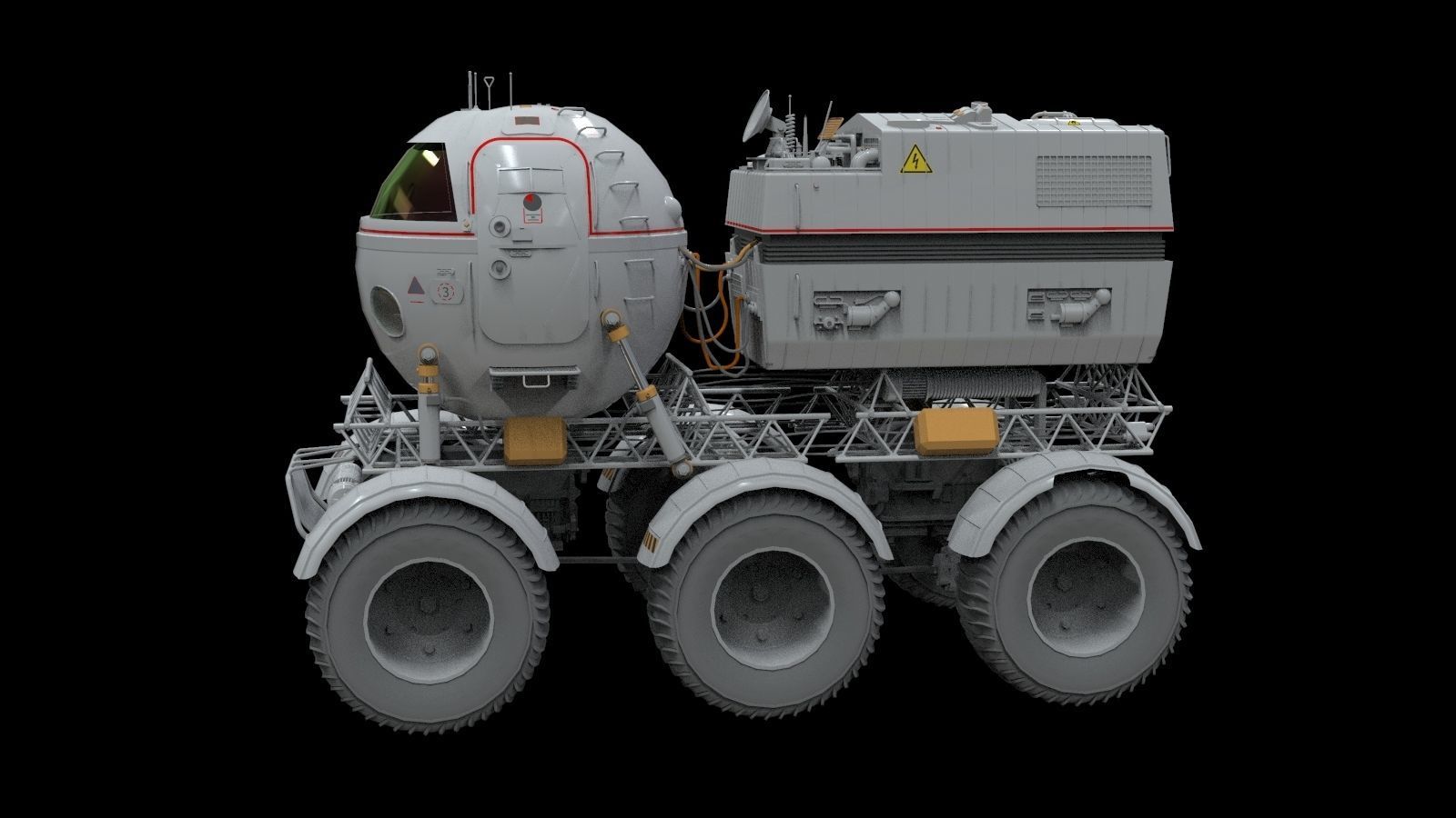 STAR COPS MOON ROVER  3D model_2