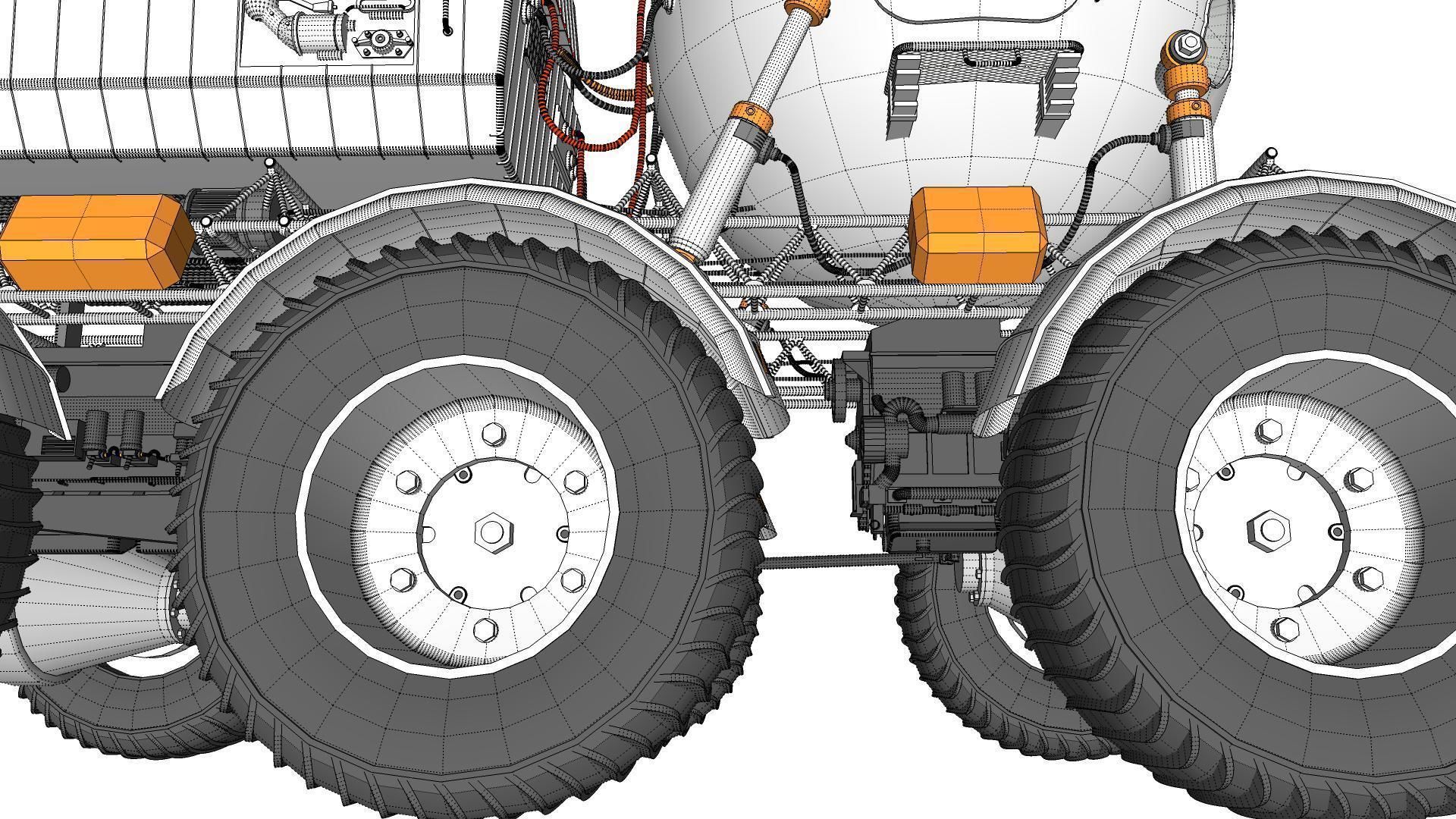 STAR COPS MOON ROVER  3D model_46