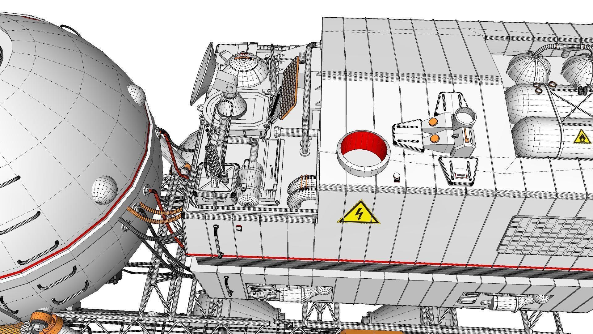 STAR COPS MOON ROVER  3D model_40