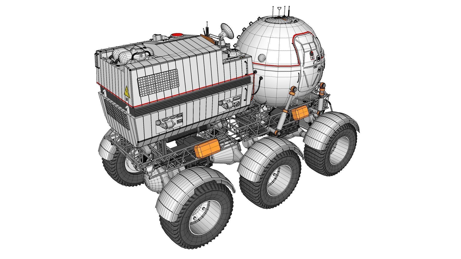 STAR COPS MOON ROVER  3D model_31