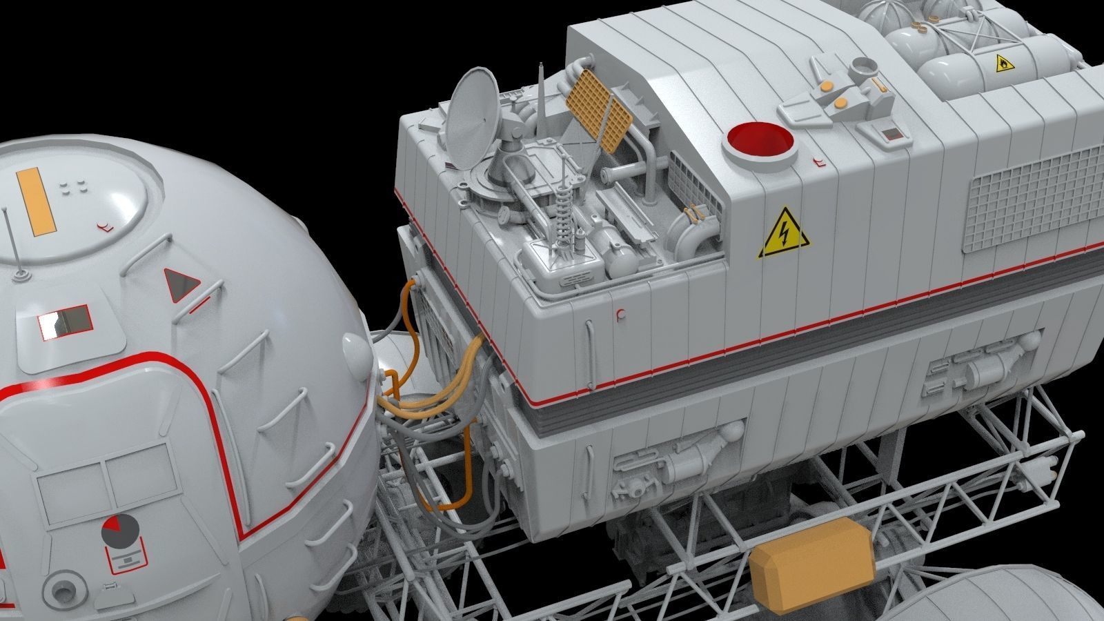 STAR COPS MOON ROVER  3D model_14