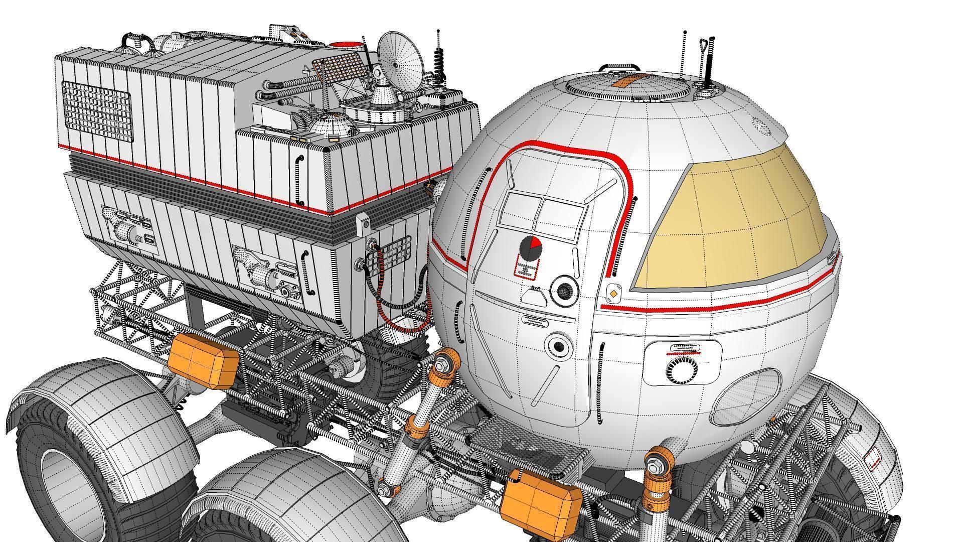 STAR COPS MOON ROVER  3D model_44