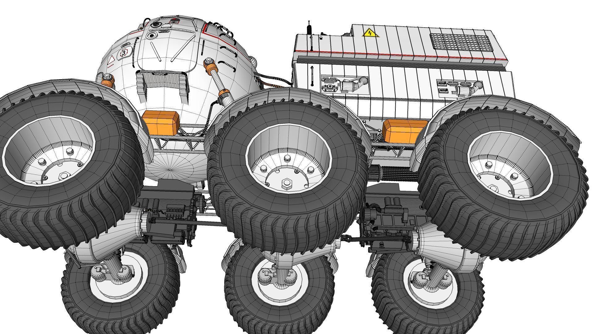 STAR COPS MOON ROVER  3D model_36