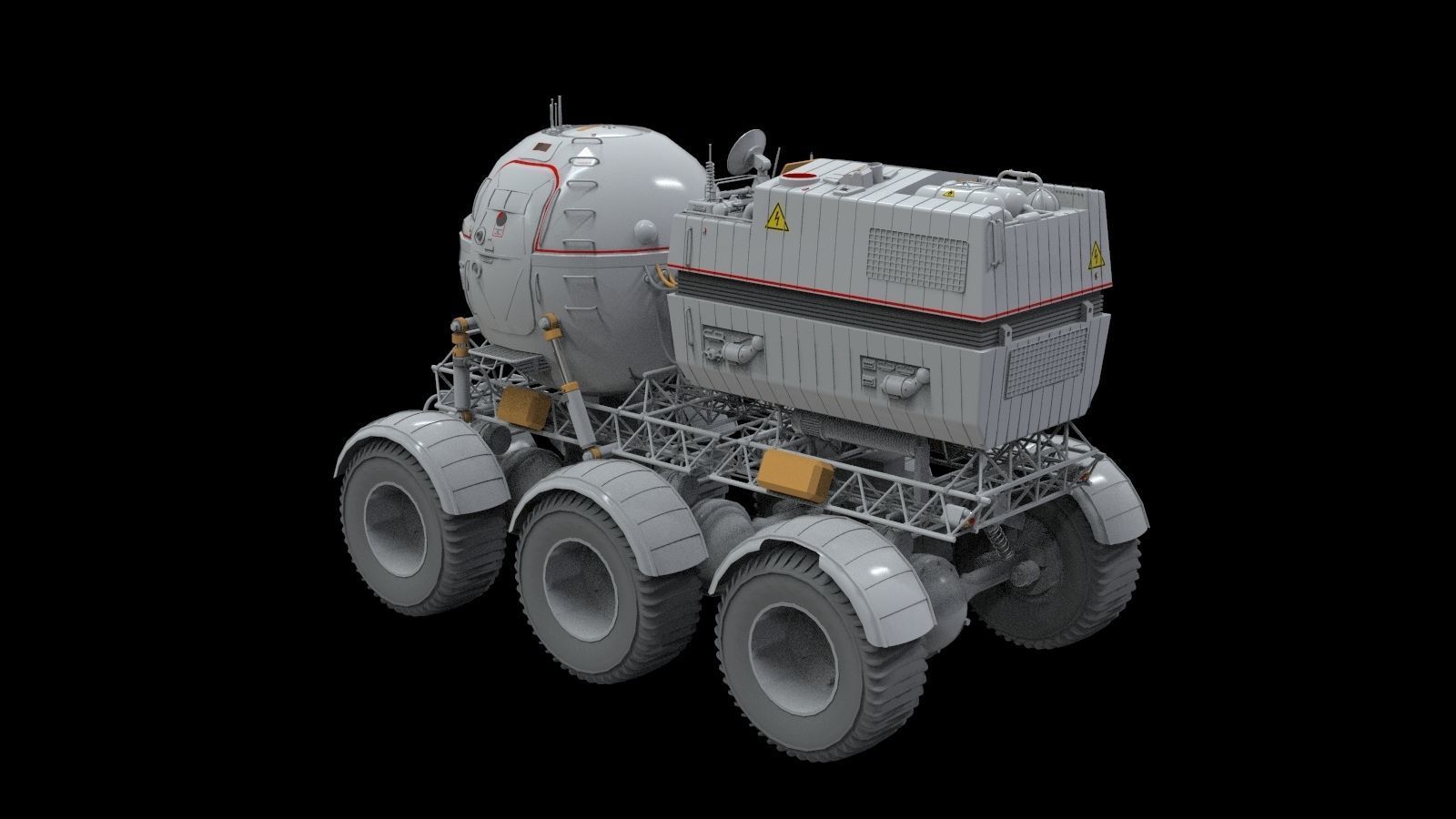 STAR COPS MOON ROVER  3D model_3