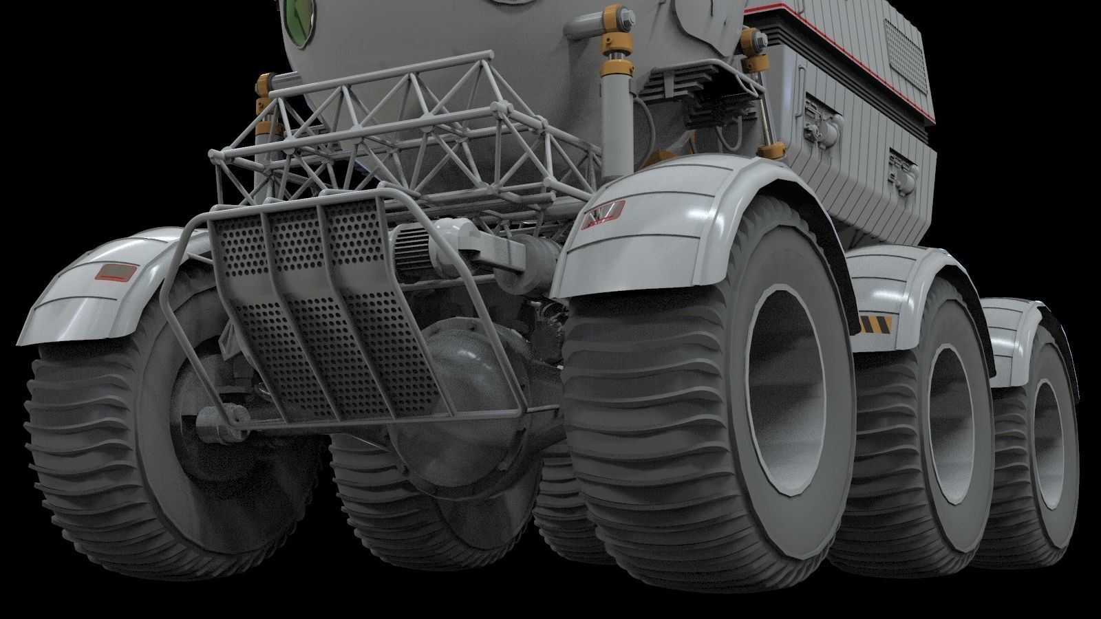 STAR COPS MOON ROVER  3D model_11