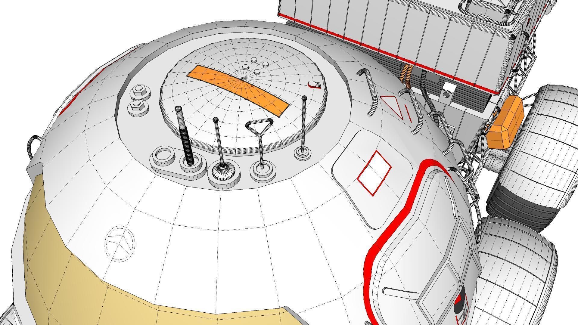 STAR COPS MOON ROVER  3D model_48