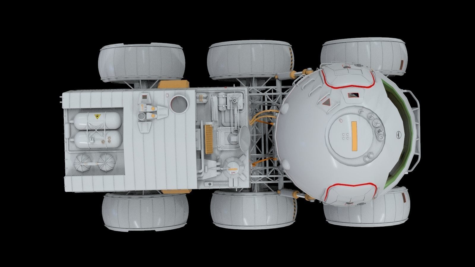 STAR COPS MOON ROVER  3D model_8