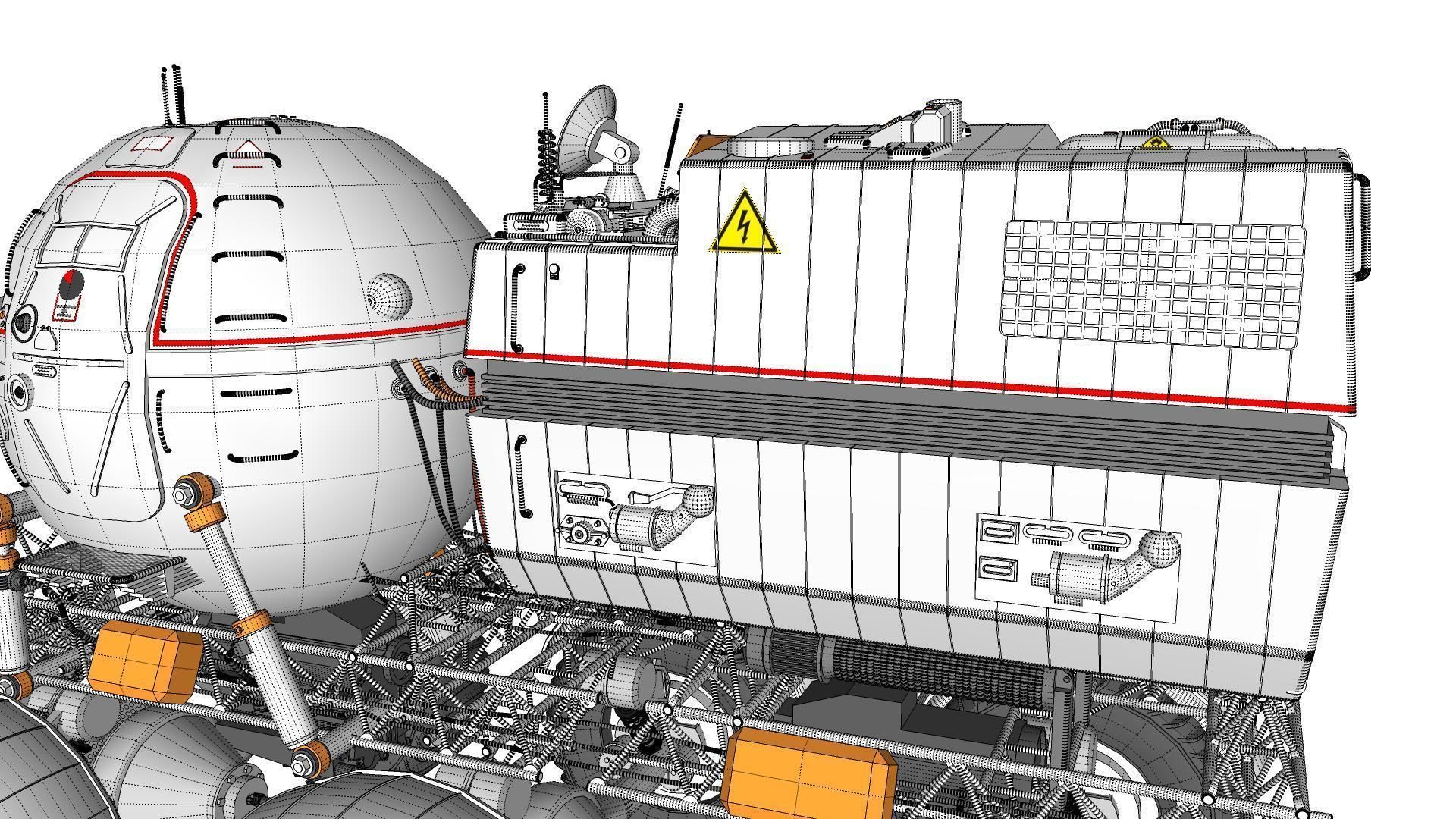 STAR COPS MOON ROVER  3D model_39