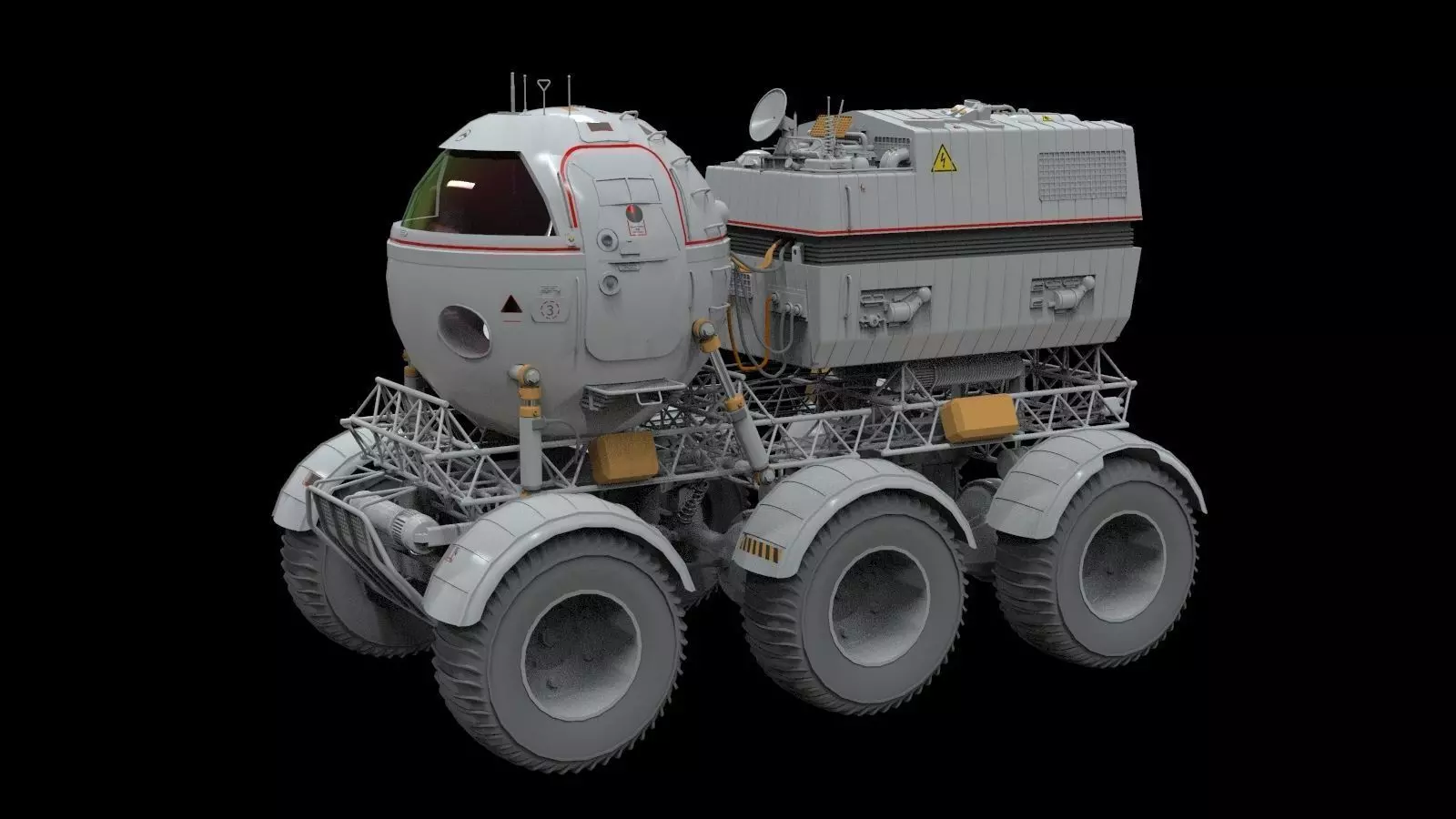 STAR COPS MOON ROVER  3D model_0