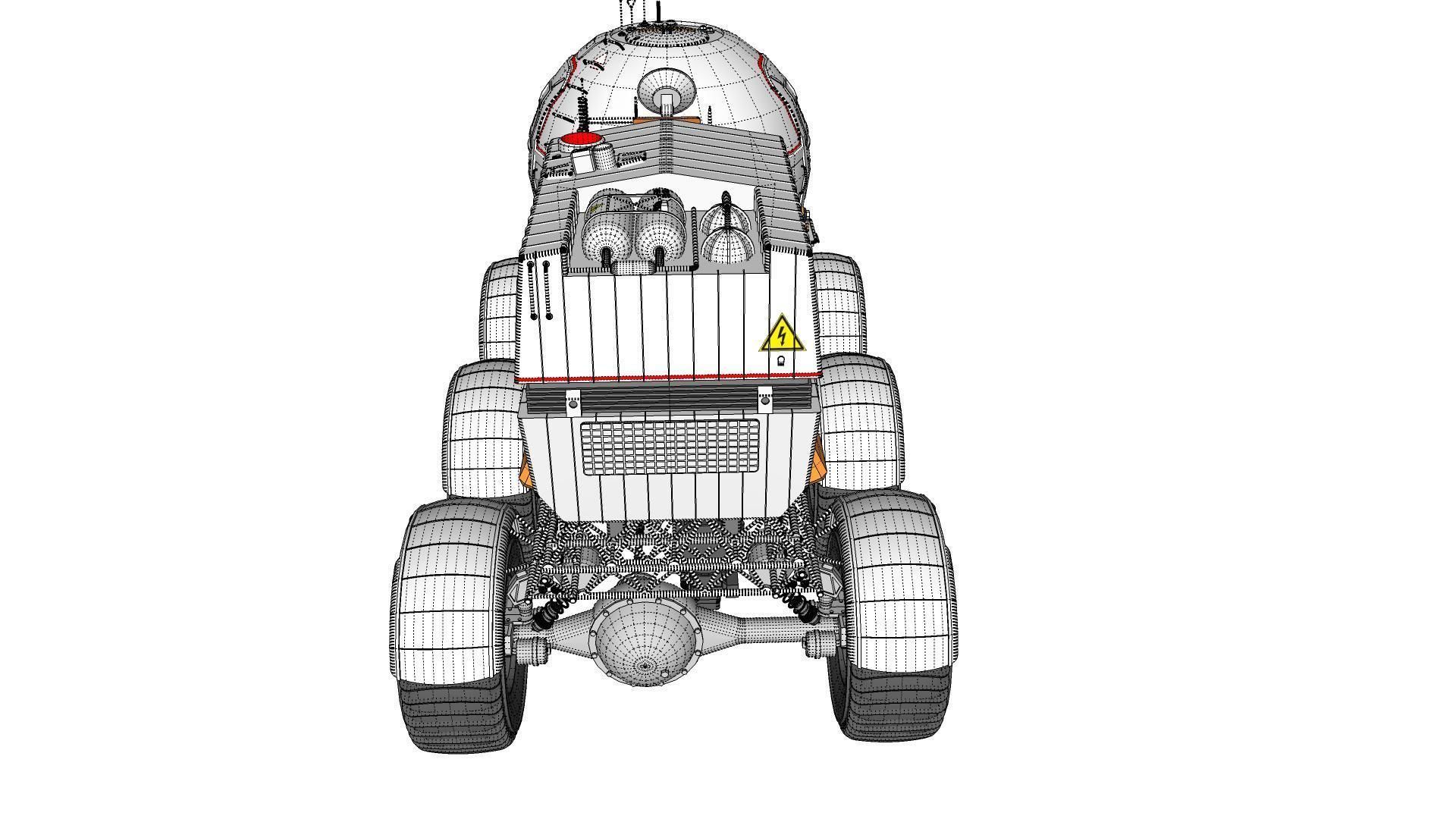 STAR COPS MOON ROVER  3D model_30