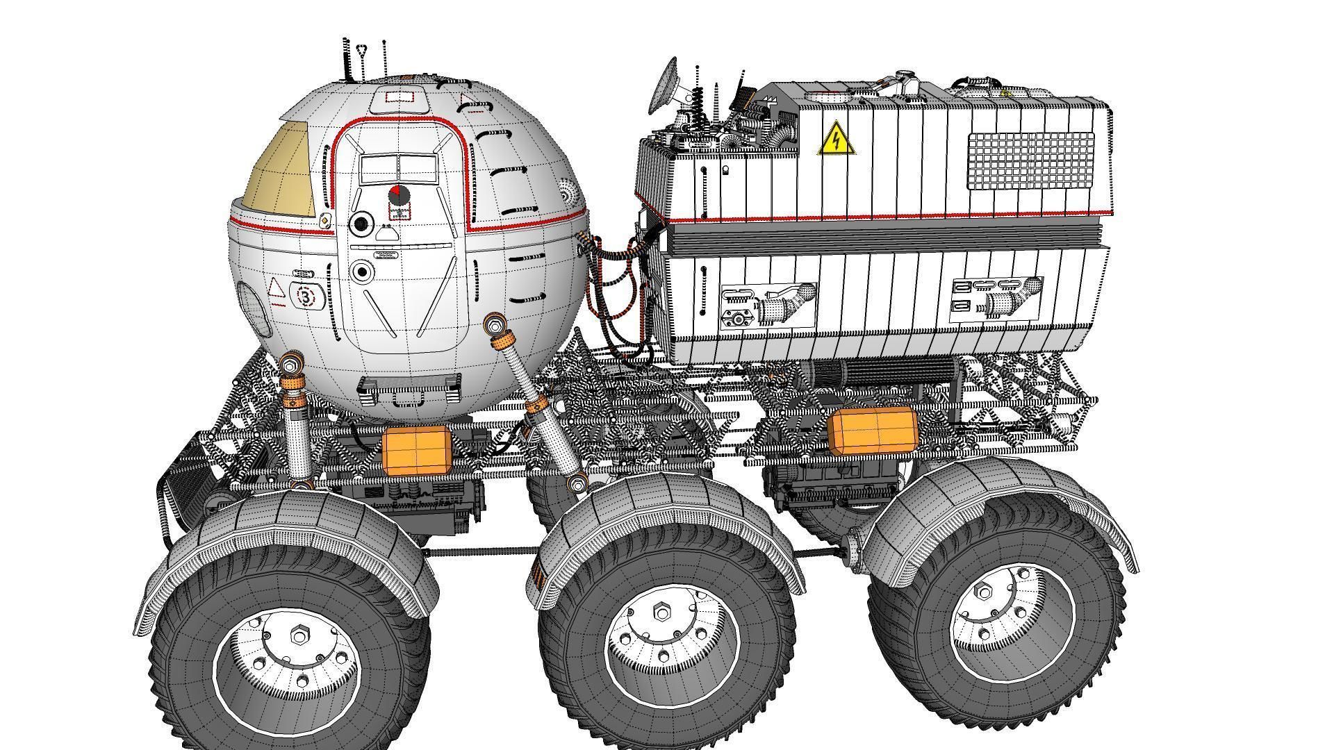 STAR COPS MOON ROVER  3D model_28