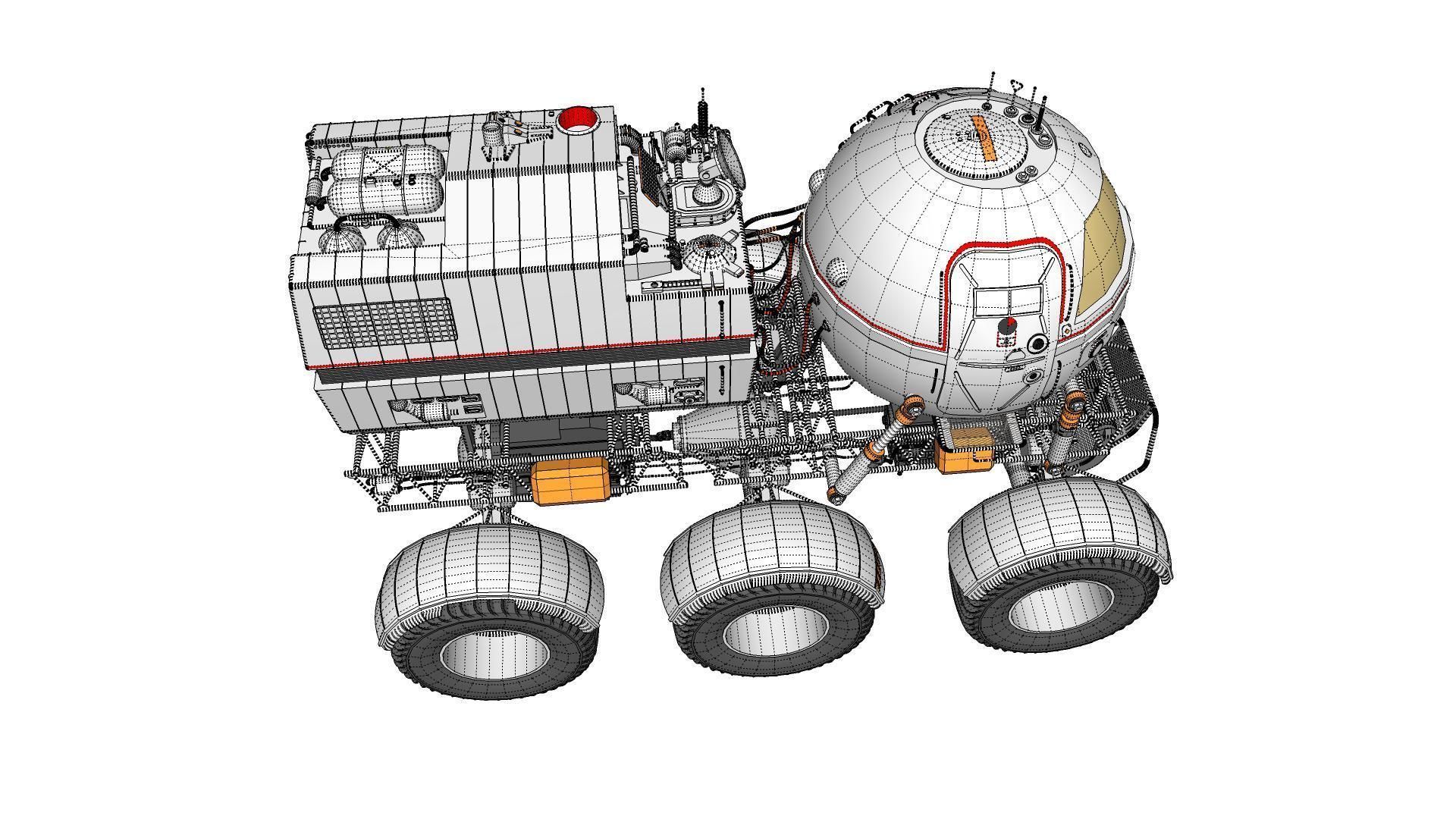 STAR COPS MOON ROVER  3D model_32