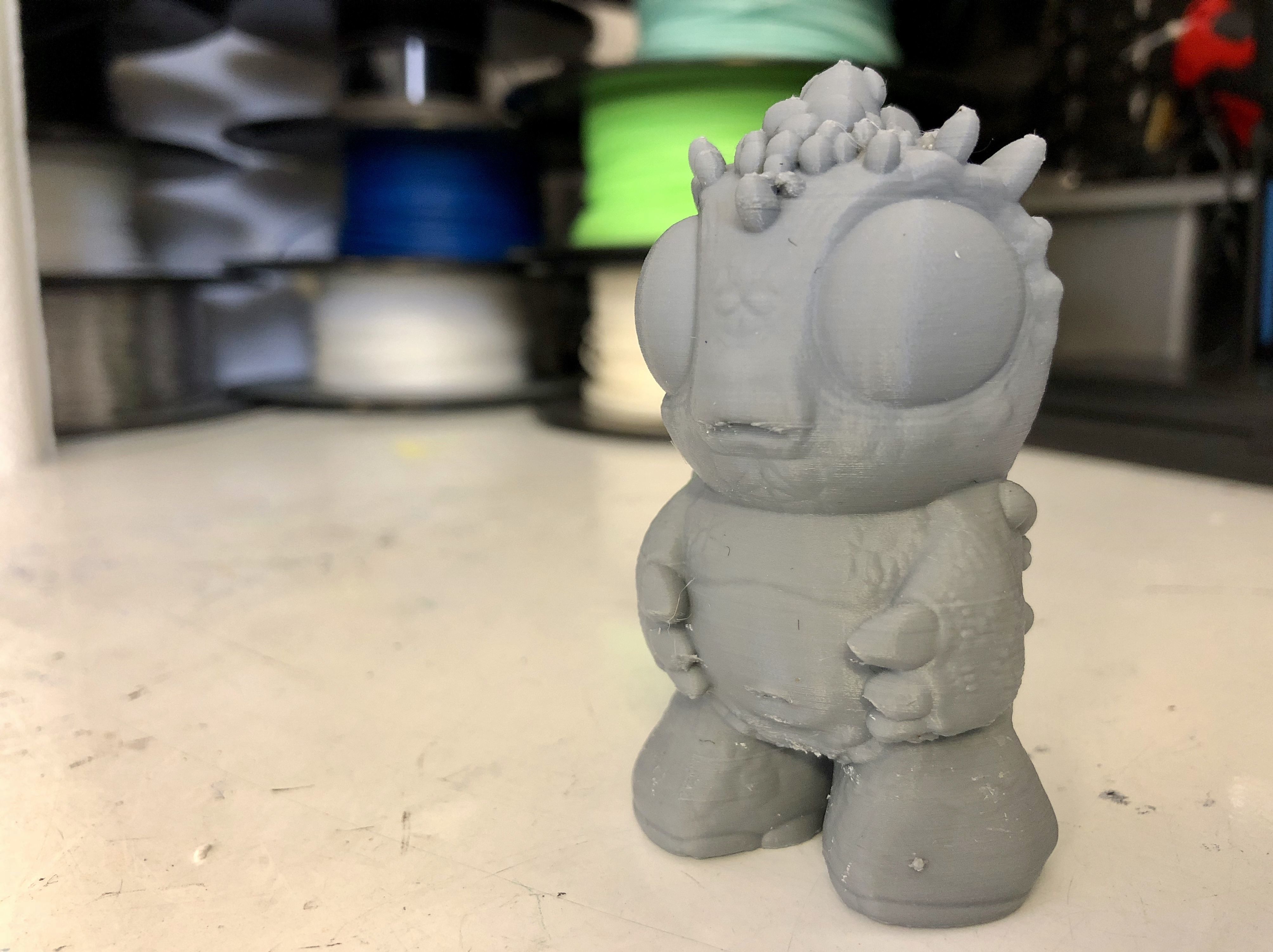 monster bob 3D print model_4