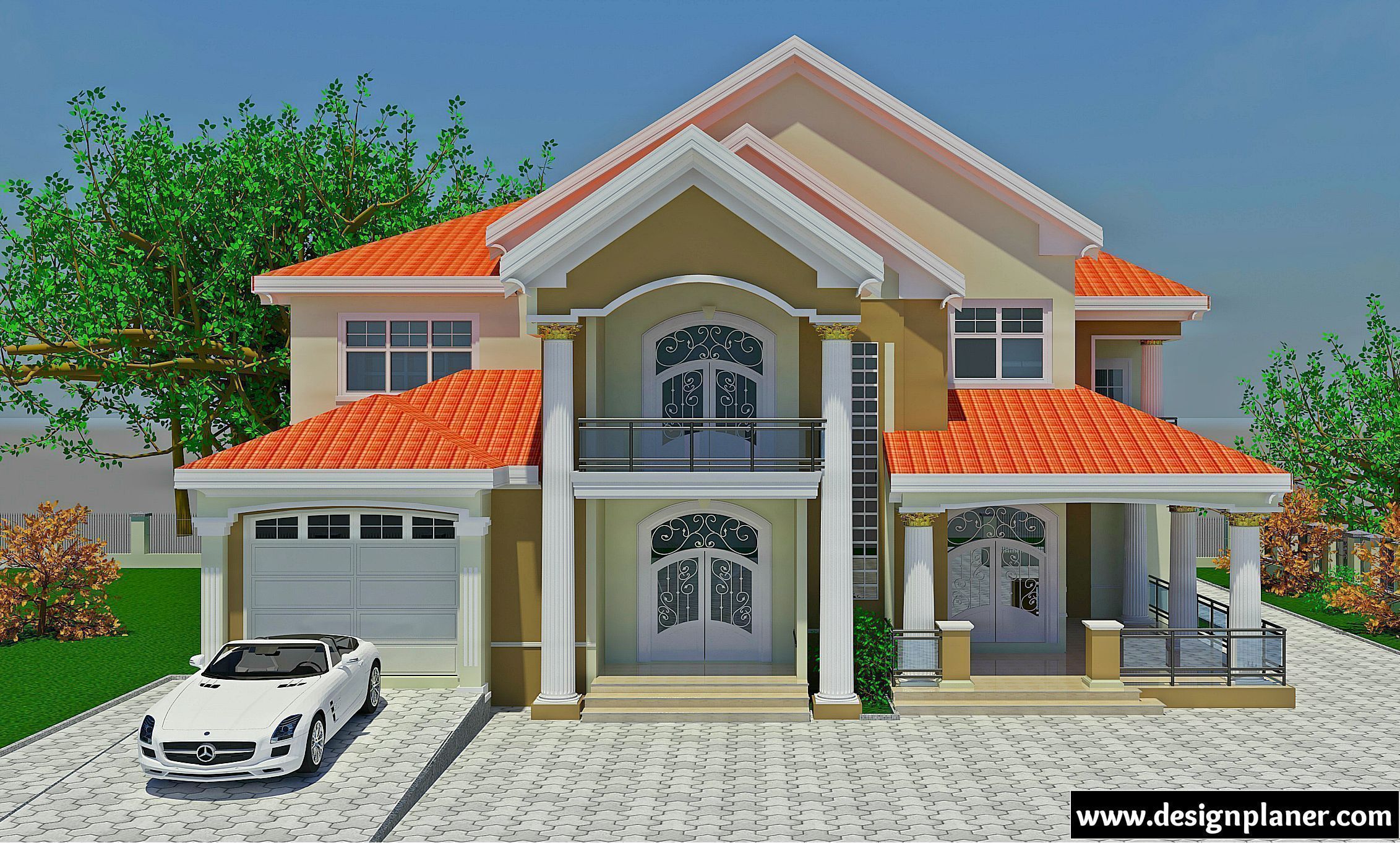 6 Bedroom Residential 3D model_1