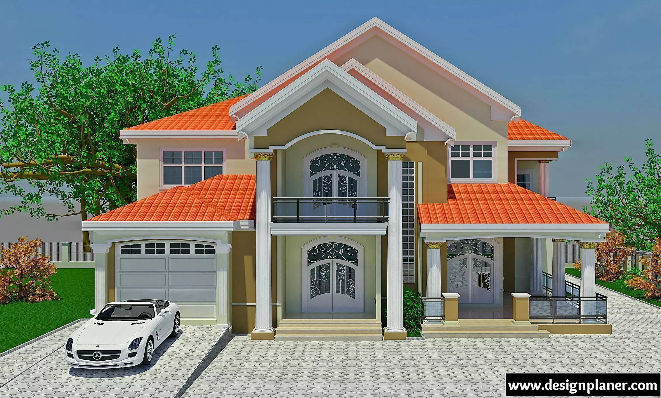 6 Bedroom Residential 3D model_0