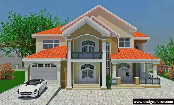 6 Bedroom Residential 3D model