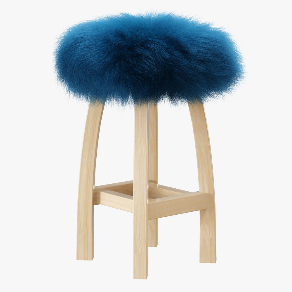 Gwyn Baa Bar Stool 3D model_1