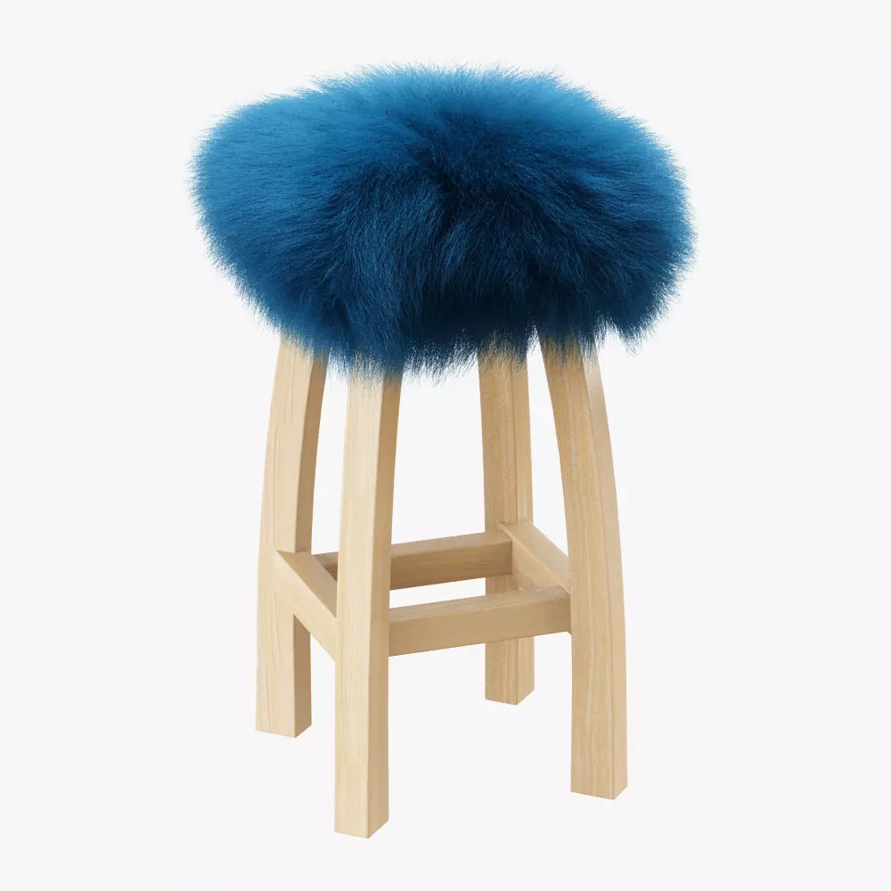 Gwyn Baa Bar Stool 3D model_0